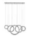 Finesse Décor Hoop Progression Chandelier