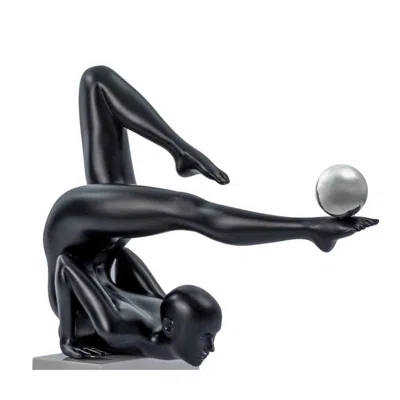 Finesse Decor Margaux Doll Sculpture In Black
