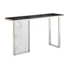 FINESSE DECOR MONOLITH CHIC MARBLE CONSOLE TABLE