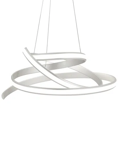 Finesse Decor Oslo Led Chandelier In Silver