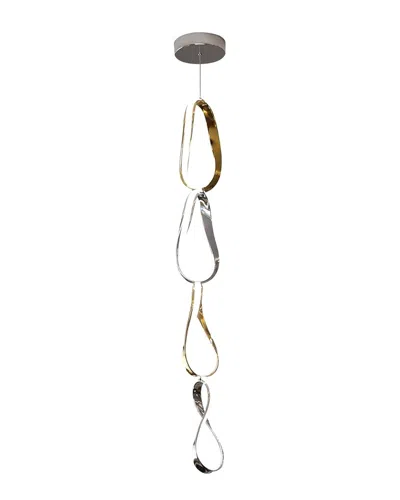 FINESSE FINESSE DÉCOR PRAGUE DIMMABLE INTEGRATED LED CHROME CHANDELIER
