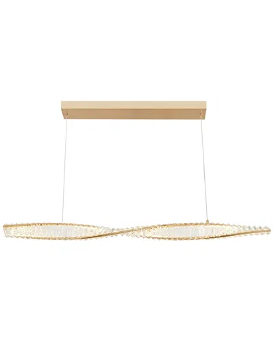 FINESSE FINESSE DÉCOR TOWSON CCT INTEGRATED LED BRUSHED CHANDELIER