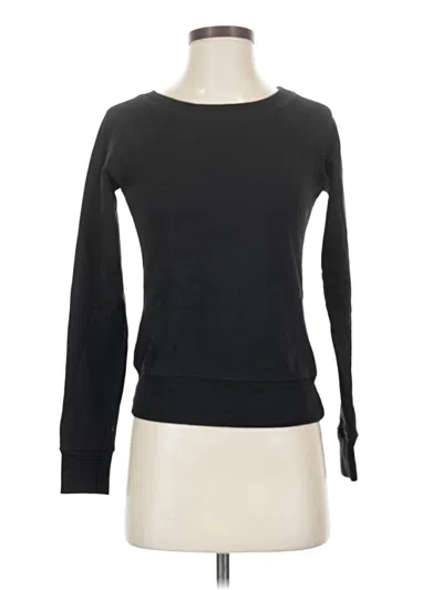 Pre-owned Finesse Pullover Sweater In Black