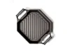 Finex Cast Iron 12'' Double Handle Grill Pan In Black