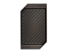 Finex 15" Cast Iron Lean Grill Pan In Black
