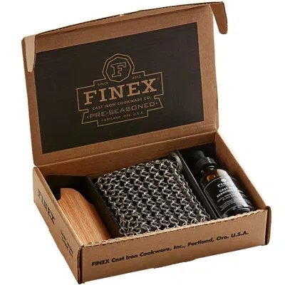 Finex 3 Piece Cast Iron Care Kit In Copper