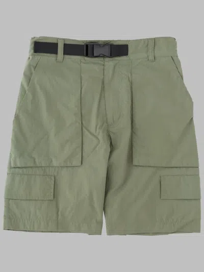 Finger In The Nose Alvin Khaki - Multi-pocket Bermuda Shorts In Green