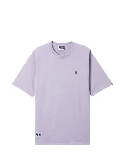 Fingercroxx Appliqué Short-sleeve T-shirt In Purple