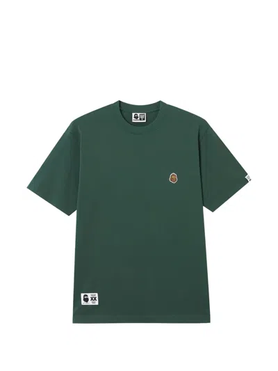 Fingercroxx Appliqué T-shirt In Green