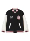Fingercroxx Appliquéd Panelled Jacket In Black