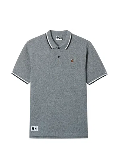 Fingercroxx Bigfoot Polo Shirt In Gray
