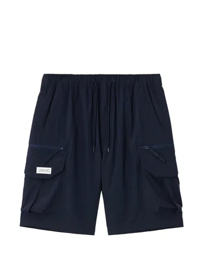 Fingercroxx Cargo Pocket Shorts In Blue