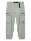 Fingercroxx Cargo-pocket Trousers In Gray