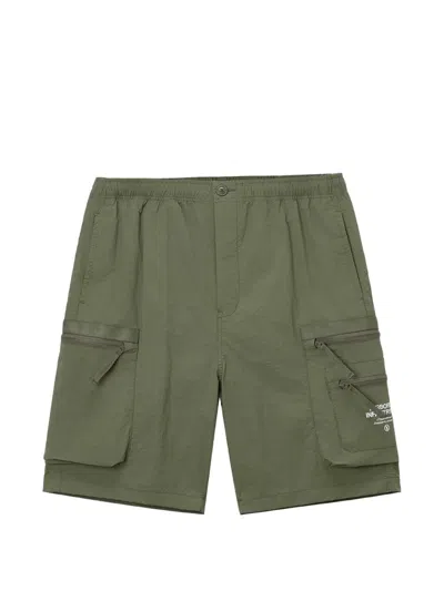 Fingercroxx Cargo Shorts In Green