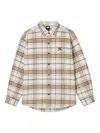 Fingercroxx Checked-pattern Long-sleeve Shirt In Multi