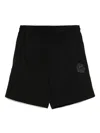Fingercroxx Cotton Shorts In Black