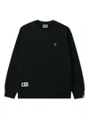Fingercroxx Cotton Sweatshirt In Black