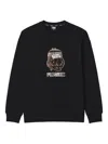 Fingercroxx Cotton Sweatshirt In Black