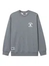 Fingercroxx Cotton Sweatshirt In Gray