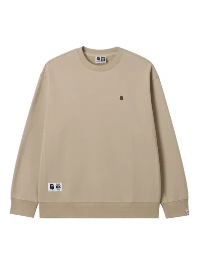 Fingercroxx Cotton Sweatshirt In Neutral