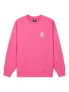 Fingercroxx Crew-neck Long-sleeve Sweatshirt In Pink