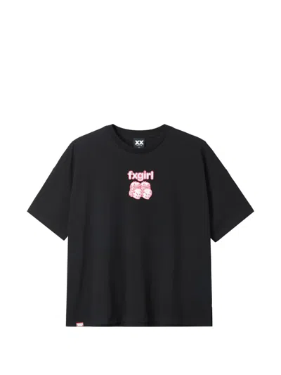 Fingercroxx Crew-neck T-shirt In Black