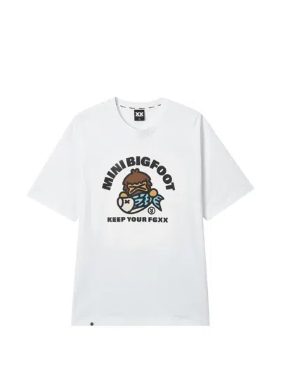 Fingercroxx Crew-neck T-shirt In White