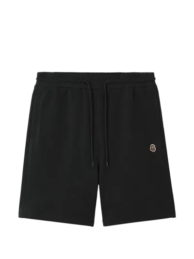 Fingercroxx Drawstring Detail Shorts In Black