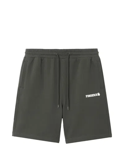 Fingercroxx Shorts Mit Kordelzug In Gray