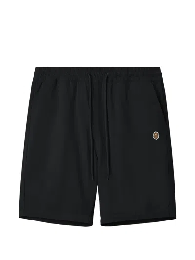 Fingercroxx Drawstring Shorts In Black