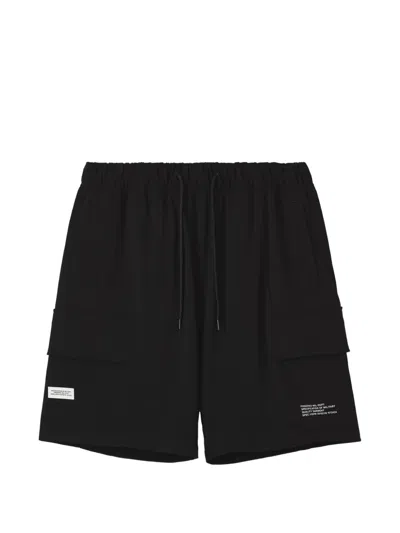 Fingercroxx Drawstring Shorts In Black
