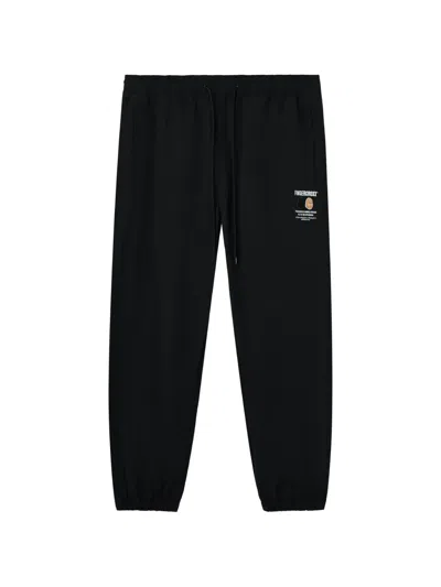 Fingercroxx Drawstring Track Pants In Black