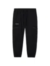 Fingercroxx Drawstring Track Pants In Black