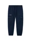 Fingercroxx Drawstring Track Pants In Blue