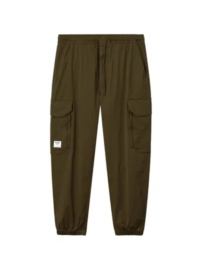 Fingercroxx Drawstring-waist Cargo Pants In Green