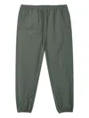 Fingercroxx Elasticated-cuff Trousers In Green