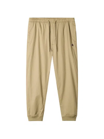 Fingercroxx Elasticated-waistband Trousers In Brown
