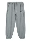 Fingercroxx Embroidered Cuffed Track Pants In Multi