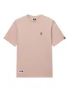 Fingercroxx Embroidered-logo T-shirt In Pink