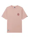 Fingercroxx Embroidered-patch T-shirt In Pink