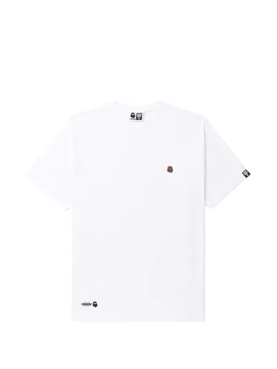 Fingercroxx Embroidered T-shirt In White