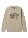 Fingercroxx Graphic Crew-neck Sweatshirt In Nude