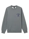 Fingercroxx Graphic-print Crew-neck Sweatshirt In Gray