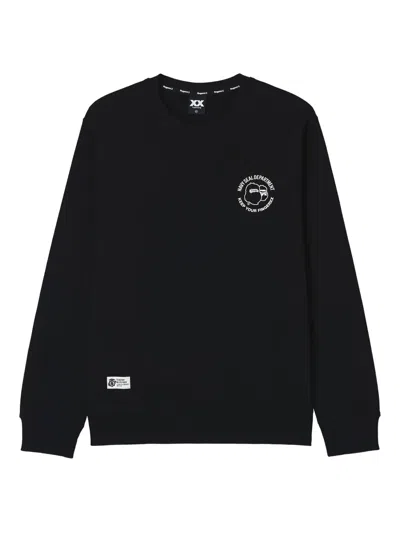 Fingercroxx Graphic Print Sweatshirt In Black