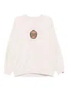 Fingercroxx Graphic-print Sweatshirt In Neutral