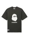 Fingercroxx Graphic-print T-shirt In Black