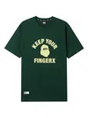 Fingercroxx Graphic-print T-shirt In Green