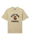Fingercroxx Graphic-print T-shirt In Neutral