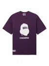 Fingercroxx Graphic-print T-shirt In Purple