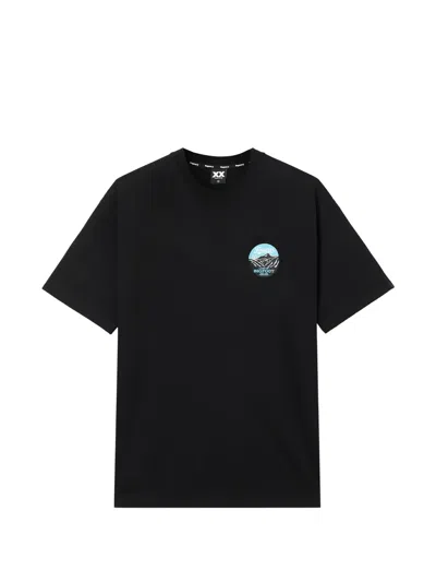 Fingercroxx Graphic Print T-shirt In Black